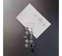 HAJHI Estilo Punk Acupuncture Semillas De Oreja Para Fiestas Decorativo Semillas De Oído Autoadhesivo Puntos De Presión Masaje De Oídos Alivio Del Estrés(10pcs)