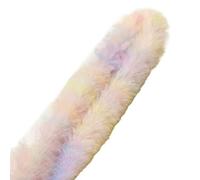 HAJHI Limpiadores De Pipa Pelo De Conejo Gradiente Gruesos Limpiapipas Manualidades 100 Cm Decorativo Palitos Peludos Accesorios Para Manualidades Para Fiestas(2pcs,Gradient-A)