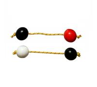 HAJHI Nivel de Entrada Kashaka Banda Acompañamiento Percusión para Adulto 2pcs Instrumento Asalato Rhythmic Ball Dedos Girando Atrezzo Ambiente Coro(B)