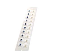 HAJHI Presión Masaje De Oídos Moderno Acupuncture Semillas De Oreja 20/40 Unidades Para Mujeres Niñas Semillas De Oído Adhesivo Invisible Alivio Del Estrés(20pcs)