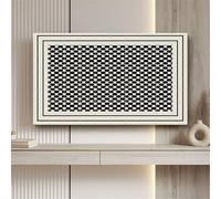 HAJHI Todo Incluido Cubierta de TV 32-100in Universal Funda para Monitor Curvo/Plano LCD Funda para Televisor Antideslizante Elástico Decoración Casa(90in【205 * 121cm】,21)