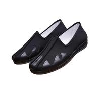 HAJHI Zapatos De Taekwondo Pekín Tejido Transpirables Tai Chi Zapatos Chinas Tradicionales Para Ba Duan Jin Wing Chun Zapatillas De Gimnasia Antideslizantes Sin Cordones