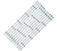 HAJMGUMC 12 unids/set tira de LED for iluminación trasera compatible con Fit For LG 65UJ6300 65UJ630V 65UJ634V 65UJ5500 65UK6100 Innotek 17Y 65inch_A SSC 65UJ63_UHD_A BCD