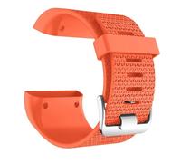 HAJMGUMC Ajuste Fit For Fitbit Surge Correa Banda Reemplazo Deporte Pulsera de silicona Correa de reloj Fit for Fitbit Surge Correa de reloj Bandas Accesorios de reloj(Orange,S)