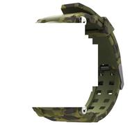 HAJMGUMC Ajuste Fit For LOKMAT ATTACK srtap correa de TPU correa de reloj desmontable denim azul camuflaje verde(Green)