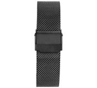 HAJMGUMC Apto for de reloj Fit For milanesa Apto for de reloj Fit For DW Apto for reloj Fit For Daniel Wellington Pulsera de acero inoxidable 10/12/13/14/16/17/18/19/20/22/24 mm(Black,22mm)