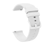 HAJMGUMC Banda de 20 mm Fit For Garmin Vivoactive 3 Fit for Forerunner 245 245M 645 158 55 Pulsera de Reloj Inteligente Correa de muñeca Fit for Garmin Venu SQ 2 Plus Cinturón(White)