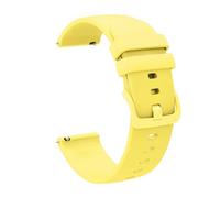 HAJMGUMC Banda de 20 mm Fit For Garmin Vivoactive 3 Fit for Forerunner 245 245M 645 158 55 Pulsera de Reloj Inteligente Correa de muñeca Fit for Garmin Venu SQ 2 Plus Cinturón(Yellow)