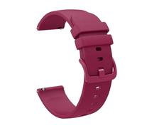HAJMGUMC Banda de 20 mm Fit For Garmin Vivoactive 3 Fit for Forerunner 245 245M 645 158 55 Pulsera de Reloj Inteligente Correa de muñeca Fit for Garmin Venu SQ 2 Plus Cinturón(Winered)