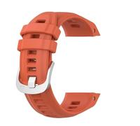 HAJMGUMC Compatible con Fit For Garmin Instinct 2S pulsera duradera a prueba de sudor reloj ajustable bandas de repuesto de silicona correas de reloj K5DB(Red)