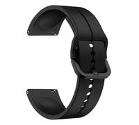 HAJMGUMC Correa de 20 mm 22 mm apta Fit For Samsung Galaxy watch 4/5 pro/classic/gear s3/active 2 Sport Hebilla de silicona apta Fit For Huawei GT 2 2e 3 band/Watch GT2(E,20MM)