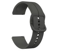 HAJMGUMC Correa de 20 mm 22 mm apta Fit For Samsung Galaxy watch 4/5 pro/classic/gear s3/active 2 Sport Hebilla de silicona apta Fit For Huawei GT 2 2e 3 band/Watch GT2(A,22MM)