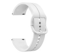HAJMGUMC Correa de 20 mm 22 mm apta Fit For Samsung Galaxy watch 4/5 pro/classic/gear s3/active 2 Sport Hebilla de silicona apta Fit For Huawei GT 2 2e 3 band/Watch GT2(F,20MM)