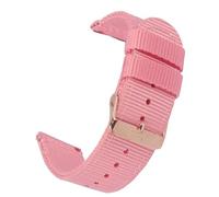 HAJMGUMC Correa de nailon for reloj Fit For Samsung Galaxy Watch 5 Pro, 18mm, 20mm, 22mm, 42mm, 46mm Active1 Active2 Gear S3 Frontier Sports(Pink RoseBuckle,22mm)