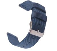 HAJMGUMC Correa de nailon for reloj Fit For Samsung Galaxy Watch 5 Pro, 18mm, 20mm, 22mm, 42mm, 46mm Active1 Active2 Gear S3 Frontier Sports(Navy,20mm)