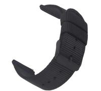 HAJMGUMC Correa de nailon for reloj Fit For Samsung Galaxy Watch 5 Pro, 18mm, 20mm, 22mm, 42mm, 46mm Active1 Active2 Gear S3 Frontier Sports(Black Black buckle,20mm)