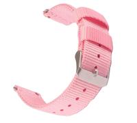 HAJMGUMC Correa de nailon for reloj Fit For Samsung Galaxy Watch 5 Pro, 18mm, 20mm, 22mm, 42mm, 46mm Active1 Active2 Gear S3 Frontier Sports(Pink,20mm)