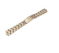 HAJMGUMC Correa de reloj apta Fit For Seiko 5 SNXS73K1 SNXS75 SNXS77 SNXS79K1 SNX79J1 extremo curvado hueco eslabones de tornillo sólido correa de reloj de acero inoxidable