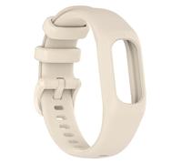 HAJMGUMC Correa de reloj compatible con Fit For Garmin Vivosmart 5, correa con funda, correa de reloj deportivo, marco de bisel de muñeca de silicona suave apto for Smart5(Apricot,L)