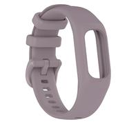 HAJMGUMC Correa de reloj compatible con Fit For Garmin Vivosmart 5, correa con funda, correa de reloj deportivo, marco de bisel de muñeca de silicona suave apto for Smart5(Roland Violet,S)