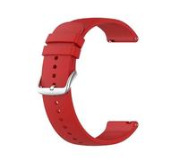 HAJMGUMC Correa de reloj Correa de silicona de 22 mm Fit For Huawei GT 3 2 GT3 GT2 Pro 46 mm 2E Bandas de repuesto for pulsera Fit For Honor Magic 1 2 46 mm(Red,22mm)