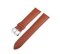 HAJMGUMC Correa de reloj Z24 de 22mm, correas de reloj de cuero, correas de reloj de 10-24mm, accesorios de reloj, correa de reloj de 20mm(Light brown,22mm)