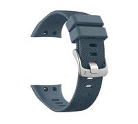 HAJMGUMC Correa de silicona apta for reloj inteligente Fit For Garmin Swim 2, pulsera deportiva apta Fit For Garmin Forerunner 45 45s, accesorios de pulsera(Navy blue,Forerunner 45S)