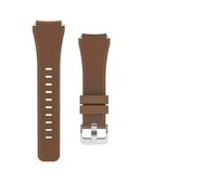 HAJMGUMC Correa de silicona de 20mm y 22mm Fit For Samsung Galaxy Watch 3, 4, 5, 46mm y 42mm Gear S3/Sport Active 2, compatible con Fit For Huawei GT 4 3 2/2e(Brown,20mm)