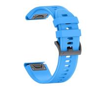 HAJMGUMC Correa de silicona de ajuste rápido y fácil for relojes inteligentes Fit For Garmin Fit for Fenix7/Fit for fenix5pro Fit for Fenix6(N,26MM)