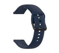 HAJMGUMC Correa de silicona for reloj inteligente Fit For Huami Fit for Amazfit Bip S/U Correa deportiva Fit For Xiaomi Fit for Amazfit GTS 2/2e/GT2 42 mm(Dark blue,L)