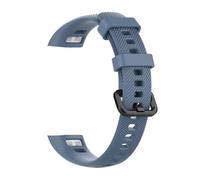 HAJMGUMC Correa Fit for Huawei Fit for Honor Band 5 4 Pulseras Deportivas Banda Colorida Pulsera de Repuesto de Silicona Fit for Honor Band 5 Accesorios Inteligentes(Grey-)