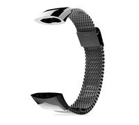 HAJMGUMC Fit For Honor Band 3 Correa Reloj Inteligente Pulseras Pulsera Cuero/Meta Correa De Muñeca Ajustable Fit For Huawei Fit For Honor Band 3 Reemplazo(Black-01)