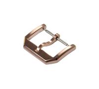 HAJMGUMC Hebilla de acero inoxidable de 18m y 20mm apta Fit For IWC Big Pilot Portugieser, broche de reloj de cuero for piloto, accesorios plateados, dorados, rosas y negros(Rose Gold,20mm)