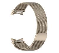 HAJMGUMC Milanese Loop Fit for Samsung Galaxy Watch 7 6 5 4 40mm 44mm/FE/5 pro 45mm Correa pulsera de Metal Galaxy Watch6 Classic 43mm 47mm band(Starlight,Galaxy Watch5 44mm)