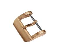 HAJMGUMC Piezas de reloj Hebilla de bronce for correas Hebilla de lengüeta cepillada 20 mm 2.0 con pasadores de resorte