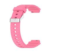 HAJMGUMC Reloj inteligente de silicona for niños, correa de reloj compatible con Fit For Xplora X5 Play, correa de reloj inteligente for niños, accesorios de piezas de pulsera(Pink)