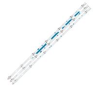 HAJMGUMC Tira de LED for iluminación trasera compatible con Fit For Grundig 32VLE4303BF 32VLE4304BF 32VLE4304BM LTA320AP33 svs320ad7 LC320DXJ-SFA2 LTA320AP33(3 pcs For 1 TV)