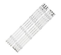 HAJMGUMC Tira de LED for iluminación trasera compatible con Fit For LG 49UH610V 49UH603V 49UH6100 49UH620V 49LH590V 49UH610A 49UH6030 49UF6407 49LF5100 49LH5100