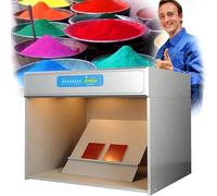 HajMyrdonyx Cabina Comparación Colores,Incluye Herramientas Evaluación Cromática, Caja Luz Pruebas Color Y Dispositivo para La Verificación Color En Telas Y Prendas Vestir 5Lightsources