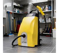 HajMyrdonyx Limpiador A Vapor Portátil 2500 W con 6 Accesorios, Extractor De Alfombras con Calefacción, Hidrolavadora Multiusos Alta Presión para El Hogar, El Coche Y El Aire Acondicionado