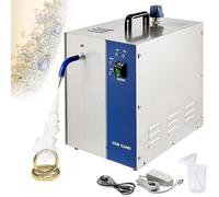 HajMyrdonyx Máquina Limpiadora Joyas A Vapor 2l/4l, 1300w/2200w Acero Inoxidable 304, Vaporizador De Alta Presión, 135°C/275℉, Calentamiento En 8 Minutos para Joyas Anillos, Pendientes, Collares 2L