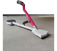 HajMyrdonyx Tensor De Alfombras Profesional Sin Rodillas, Herramienta Resistente para Instalación Alfombras con Mango Antideslizante Y Pinzas Ajustables, 20 Agujas Acero Endurecido, Cierre Un Tirón