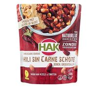 Hak Bonenschotels Chili Sin Carne - Plato de Chile Sin Carne - 550g