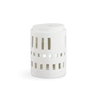 HAK Kähler Urbania Portavelas, Cerámica, Blanco, 11,5 x 8 cm