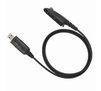 Hakeeta Cable de datos de programación USB Walkie Talkie profesional con CD compatible para radio bidireccional Motorola HT1250 PRO5150 GP328 GP340 MTX450 GP960 GP1280 PR860 MTX850 PTX760.