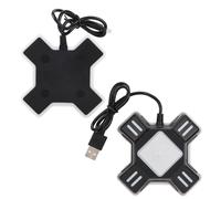 Hakeeta - Convertidor de Controlador, Adaptador de ratón y Teclado convertidor con Interfaz USB para PS4, PS4 Pro, PS4, Slim/XBOXOne, XBOXOne S/XBOXOne X, PS3, PS3 Slim/Switch