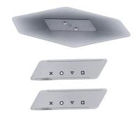 Hakeeta Soporte Vertical 2 en 1 para PS4 Slim / PS4 Pro/Regular Playstation 4, Soporte Vertical Duradero para videoconsolas Profesionales con Buen Rendimiento.Fácil de Instalar