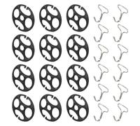 Haken Autositzbezüge - Installations Clips Set | Feste Schnallen Metallhaken Ersatzteile, Spannfutter Halterungen for Autositz Autositze Fahrzeug Innenraum Autozubehör Reparatur Wartung Fahrzeugpflege