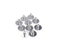 HAKIDZEL 10 Pomos de Puerta de Armario de 30 Mm Diseño de Diamante, Material de Aleación de Zinc Duradera y Tornillos Incluidos para Cocina y Cajón