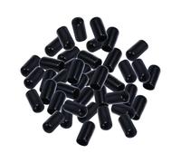 HAKIDZEL 100piezas Unidades Tapones de Goma para Botellas de Licor Cubiertas Antipolvo para Vertedores Sellado Hermético para Aceiteras y Vinagreras Protección para Bar y Cocina